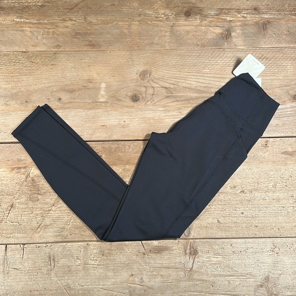 NWT- Fabletics PureLuxe HW Pocket Full length Leggings -BLACK (27”) OLD LOGO - Picture 3 of 9